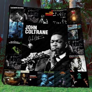 Joco Tml310710 John Coltrane Quilt Blanket  Quilt